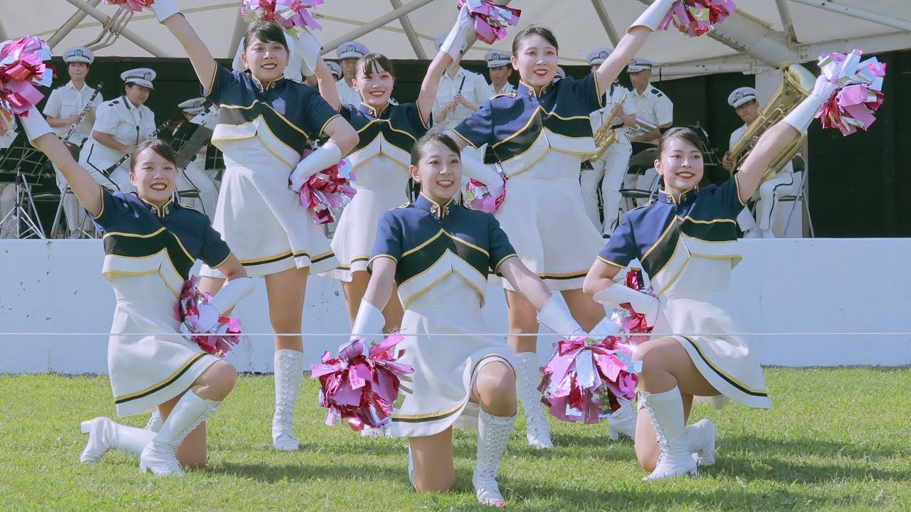 北海道警察 道警 音楽隊 カラーガード隊 【4K60p】雨竜 うりゅう暑寒フェスタ2024