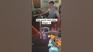 This portal route feels illegal 💀 #shorts #gaming #splitgate2