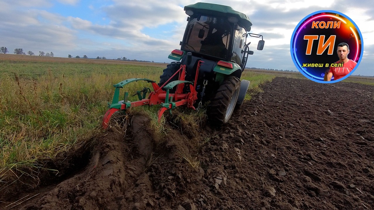 Оранка з ранку до ночі❗️ДТЗ 5504НК🔥Kverneland Stenomat 2-40❤️🇺🇦