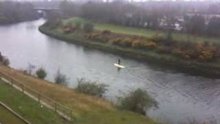 Surf down river Tawe