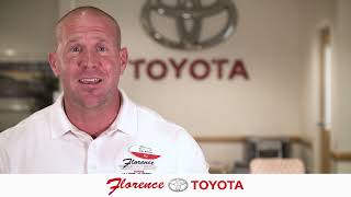 Florence Toyota thank you for your purchase