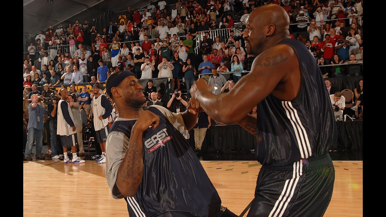 ⁣Shaq, LeBron, Dwight Howard All-Star Dance-Off