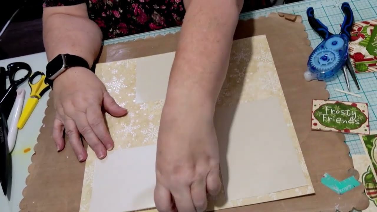 Easy Christmas Memory Page!