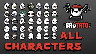 Brotato All 35 Characters Unlocked