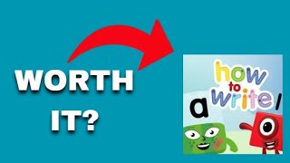 Alphablocks, How To Write App Review