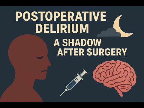 22🧠 Postoperative Delirium - A Shadow After Surgery🌙