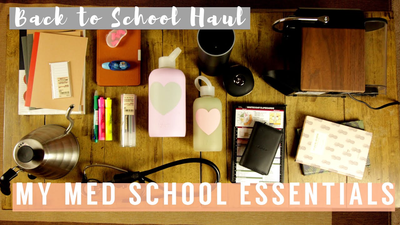 My Med School Essentials The Stationery, Tools, and Gadgets I Use In