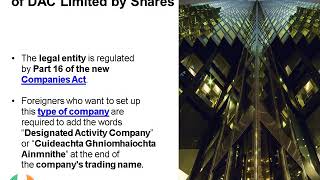 Set up a Designated Activity Company in Ireland