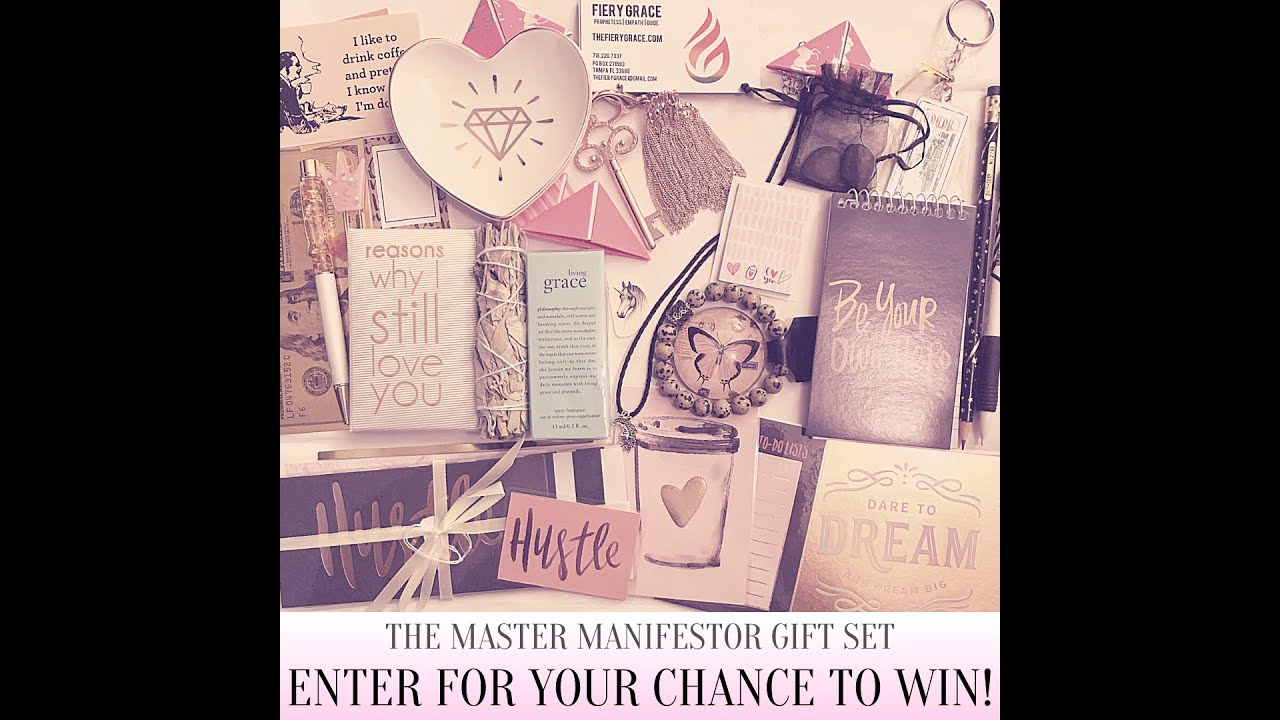 You Won! The Master Manifestor Gift Set Drawing - June Winners - YouTube