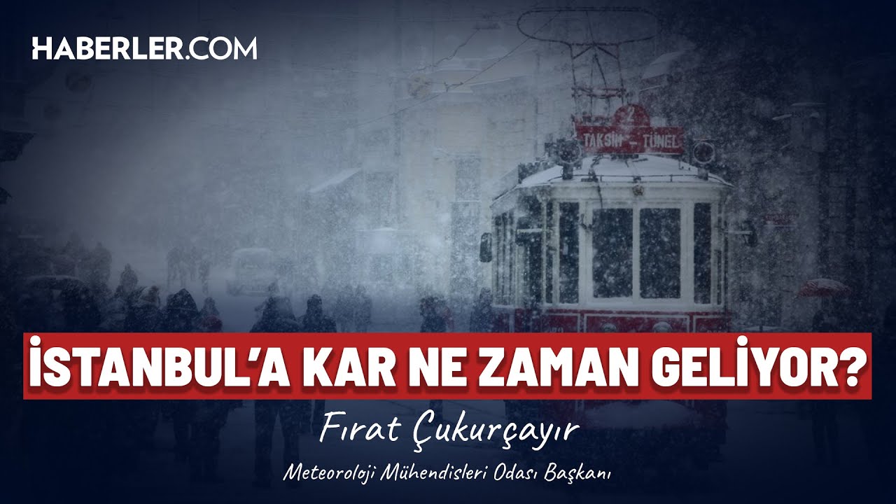 İstanbul’a Kar Ne Zaman Geliyor? Fırat Çukurçayır YouTube