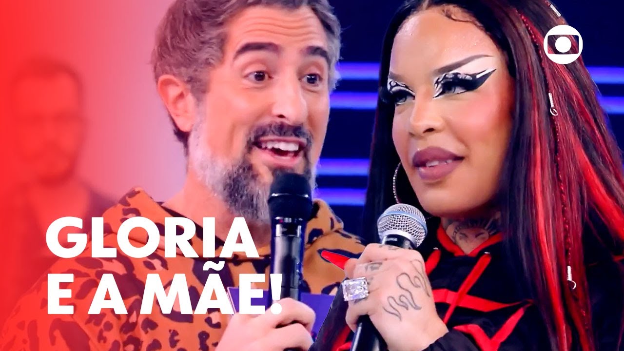 Gloria Groove fala sobre relação com a mãe e como surgiu seu nome drag! | Caldeirão | TV Globo