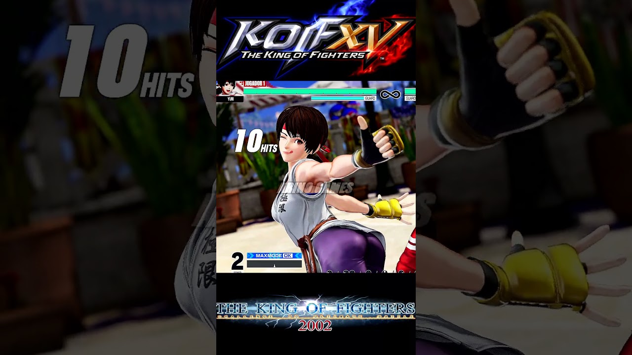 Yuri Sakazaki Kof XV vs KoF 2002 Special Move 