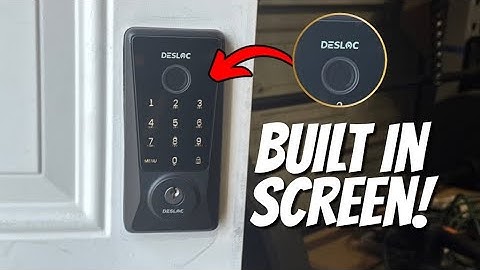 DESLOC D110 Plus Smart Lock REVIEW