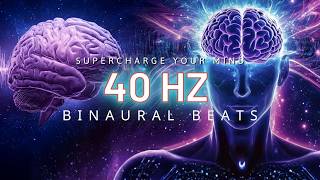 Supercharge Your Mind with 40 Hz Binaural Beats | Focus, Clarity & Deep Work