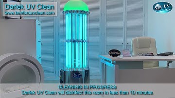 UVC disinfection robot Dalek UV Clean Promo video 002