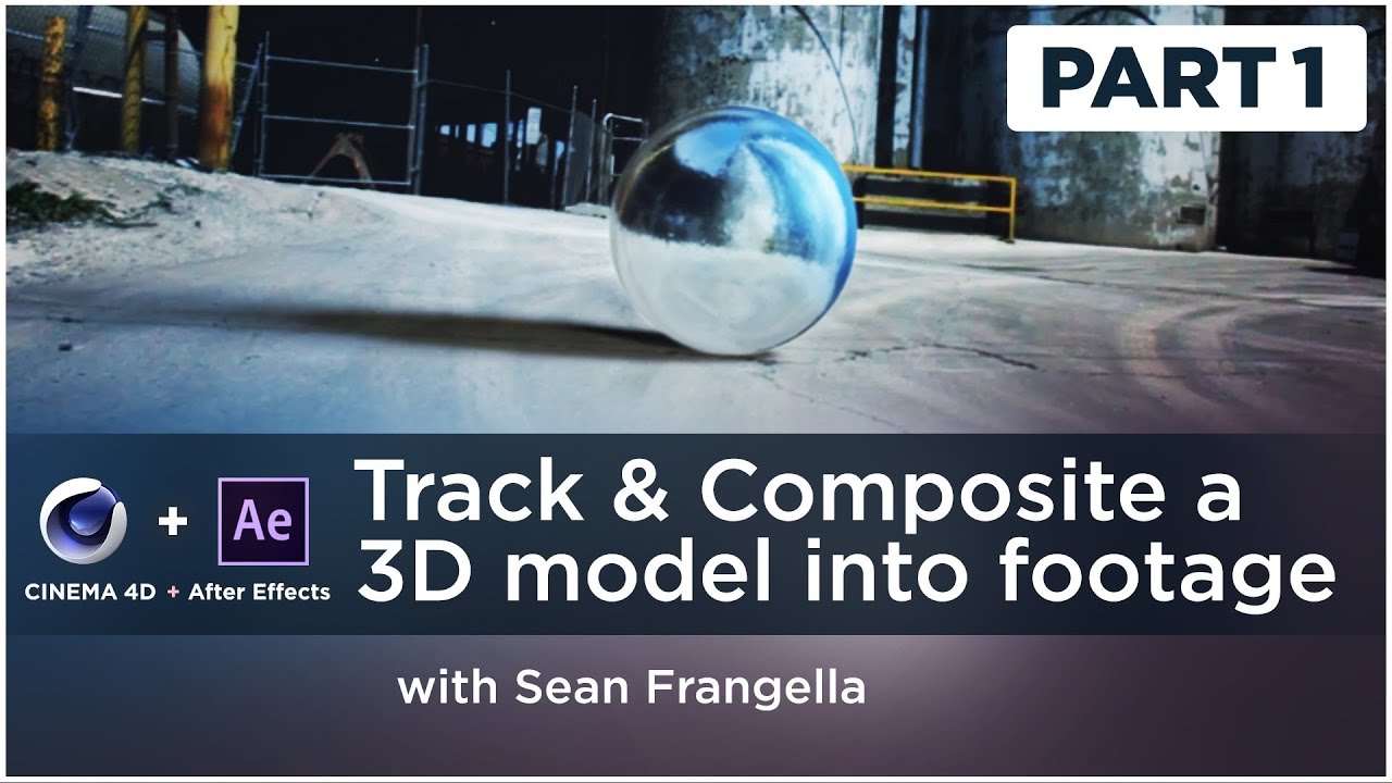 3D Tracking & Compositing Tutorial (After Effects & Cinema 4D.