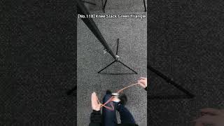 [No.118] 🪀Today's Yo-Yo Trick & Tutorial:Knee Slack Green Triangle #yoyo #yoyotricks #1A #ヨーヨー