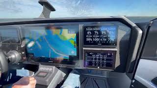 Nortech 4000 Roadster SuperCat 100 MPH Cruise in Rough Seas #powerboat #mercuryracing #speed #gofast