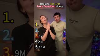 Ranking The Best Prom Transition Videos #shortsfeed #shorts #prom #transition