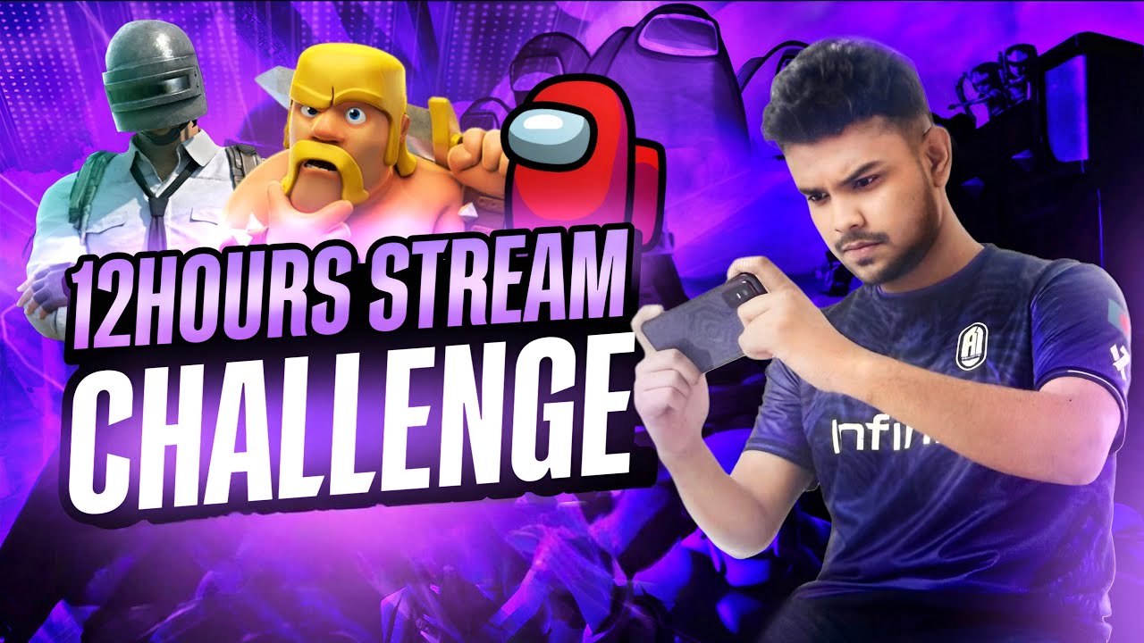 12 Hour Stream Challenge | A1RgDeathstorM