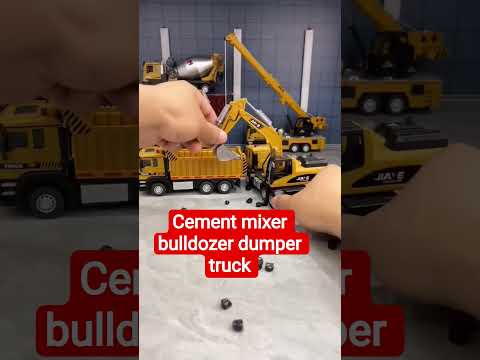 3DX backhoe loader excavator crane cement mixer bulldozer jcb construction vehicles #viral #jcb