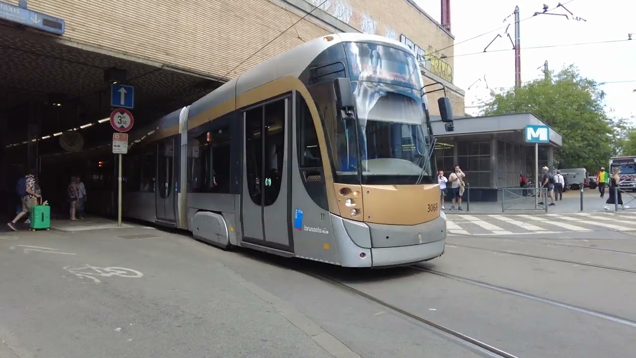Tram Compilation - Gare du Midi / Zuidstation
