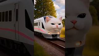 Billi wala train 😃 cat video #youtubeshorts #funny #comedy #ytshorts #cat #catshorts #cats