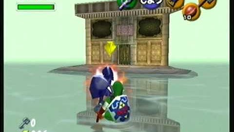 Killing Dark Link with power crouch stabs