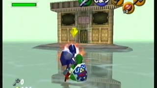 Killing Dark Link with power crouch stabs