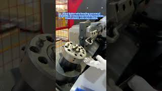 High-stability machine for bending 3-8mm steel wire and stainless wire. #wireforming #metalforming