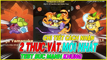 Chiến Tuyến Hướng Dương cách nhận và test sức mạnh 2 thực vật mới TIÊN NHÂN LÊ & NINJA YAMASUKE