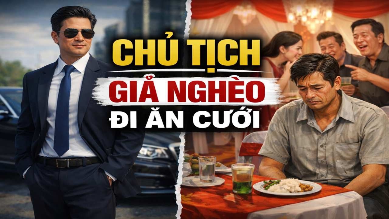 CHỦ TỊCH GIẢ NGHÈO ĐI ĂN CƯỚI Ở QUÊ – BỊ HỌ HÀNG KHINH THƯỜNG VÀ CÁI KẾT KHIẾN CẢ DÒNG HỌ LẶNG NGƯỜI