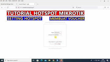 CARA SETTING HOTSPOT DAN MEMBUAT VOUCHER HOTSPOT (VOUCHER WIFI) PADA ROUTER MIKROTIK (UNTUK PEMULA)