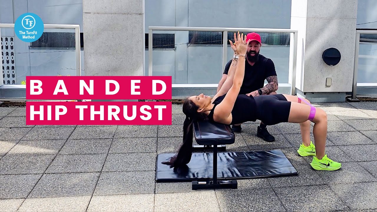 Banded Hip Thrusts: A Powerful Exercise for Stronger Glutes - YouTube