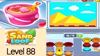 Sand loop level 88 desert walkthrough solution 