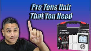 How to use AUVON Dual Channel TENS Unit ? | Tens PT1+ Pro Rechargeable