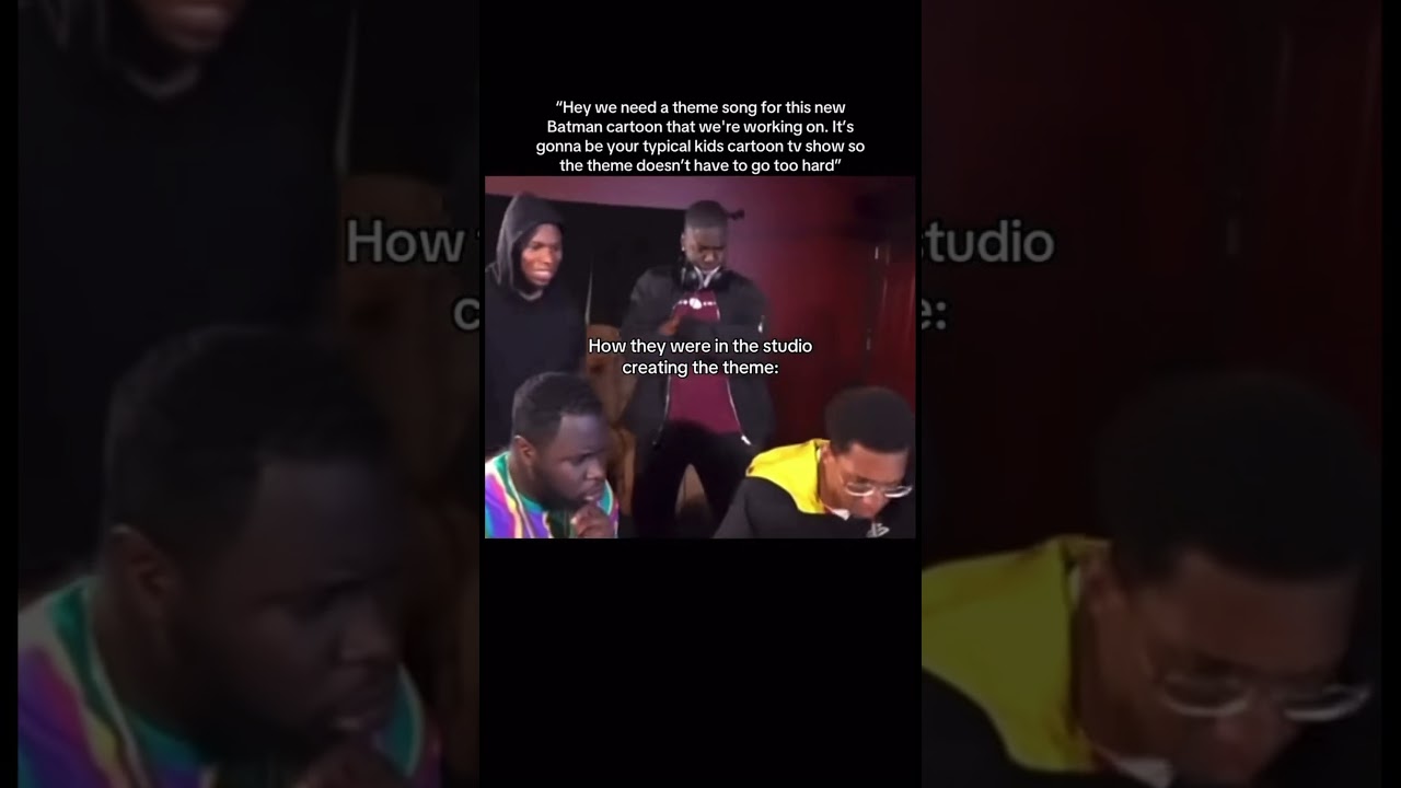 how they were cooking up the batman theme 