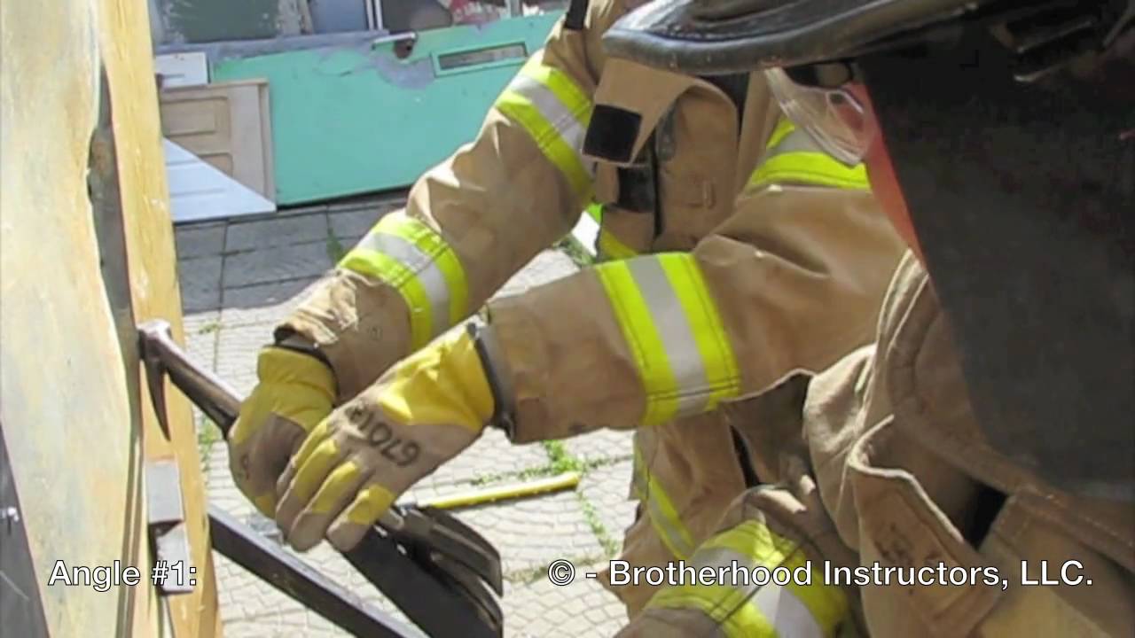 Forcible Entry Conventional Outward Opening Door Extending Leverage