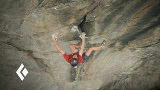 Connor Herson: Sending Blackbeard’s Tears (5.14c trad)