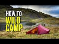 How to start wild camping