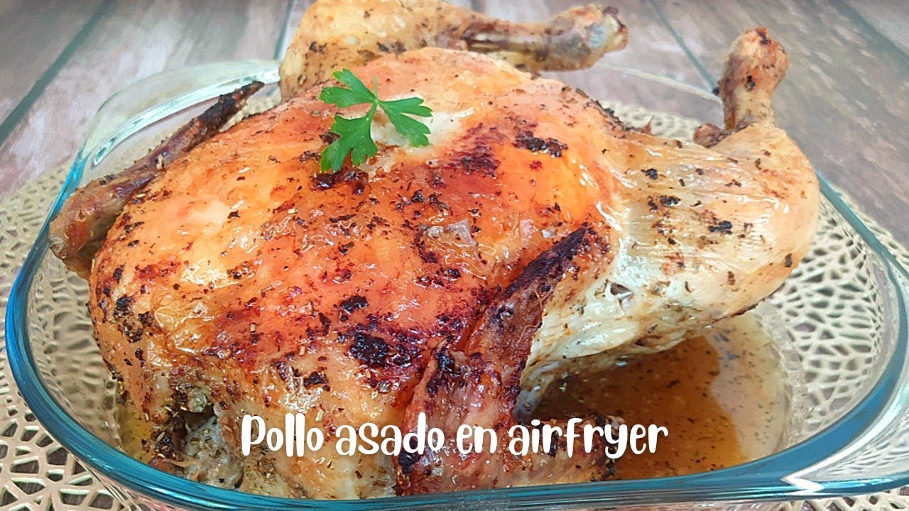 pollo asado en freidora de aire –