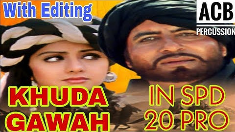 KHUDA GAWAH Song Patch Playing and Editing in Roland Spd 20 Pro Octopad