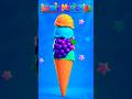 🍓Fruit Names & Colors with Ice Cream Scoops! 🌈#3danimation #kidssongs #colorsforkids