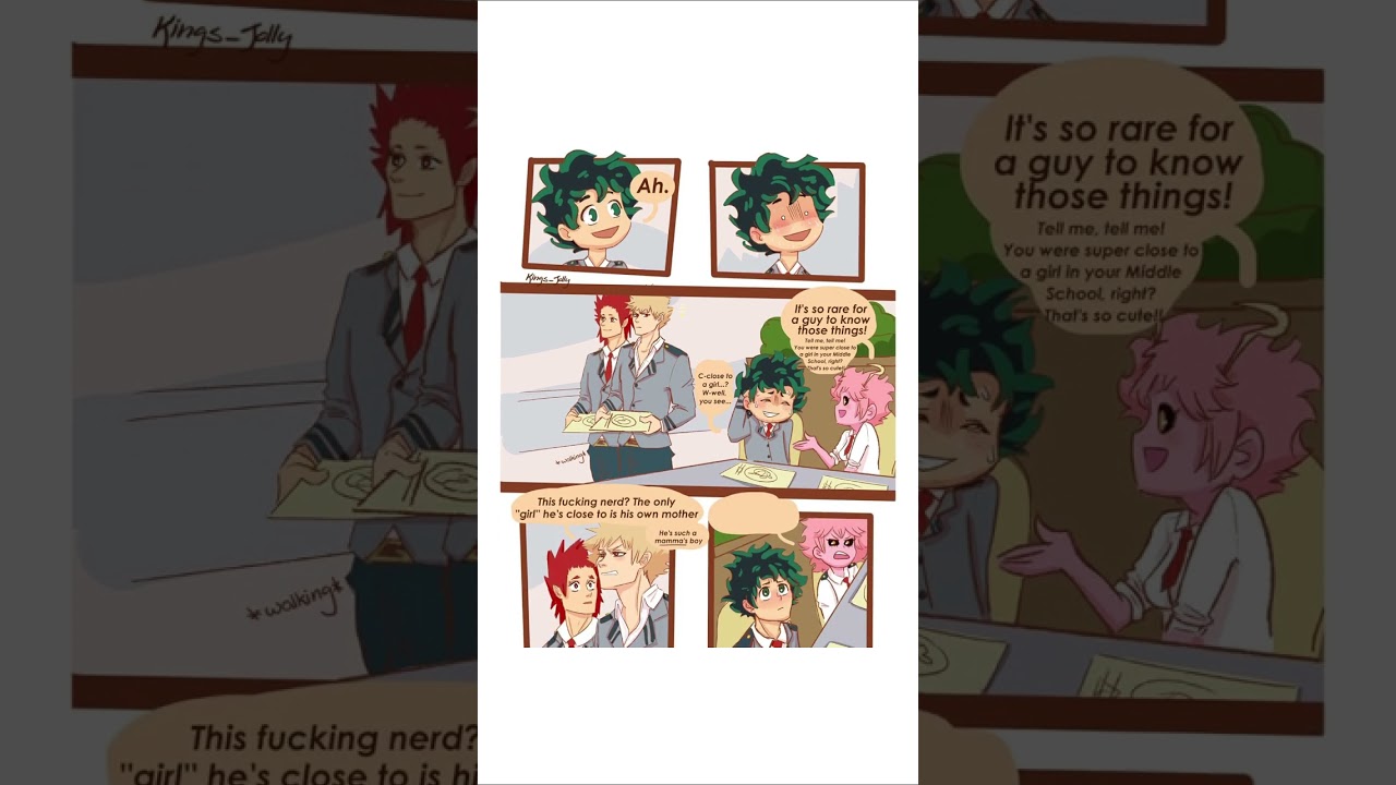 Trans! Izuku AU P2 Short | My Hero Academia Comic Dub | Muoi Comic