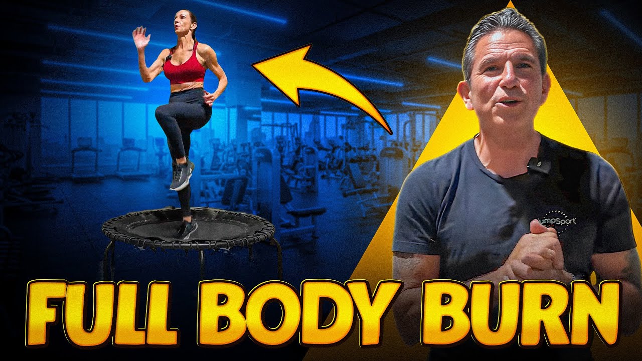 Тренировка всего тела на батуте | Силовая и кардио-нагрузка (тренировка на батуте JumpSport)