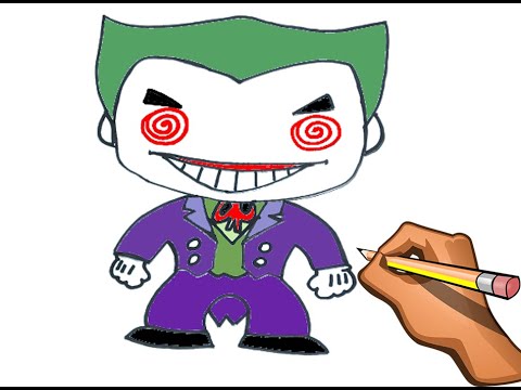 DIBUJAR JOKER ENEMIGO DE BATMAN PASO A PASO / DIBUJO FACIL DE GUASON -  YouTube