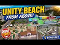 Unity Beach From Above Looks INSANE… Somerset’s Ultimate Holiday Park?