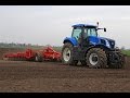 High speed action | New Holland T8.390 & 8m Opall-Agri preparing land | Poland