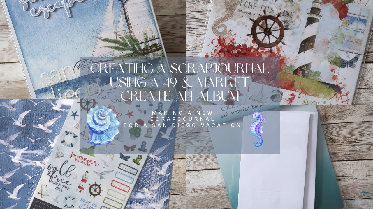 Using 49 & Market's Create-An-Album to create a new Scrapjournal