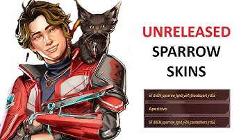 All Sparrow Skins, Emotes, Finishers & TWO UNRELEASED SKINS! | Apex Legends Showcase